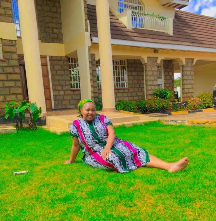 Kenyans.co.ke on Twitter "Millicent Omanga relaxing at her rural home"