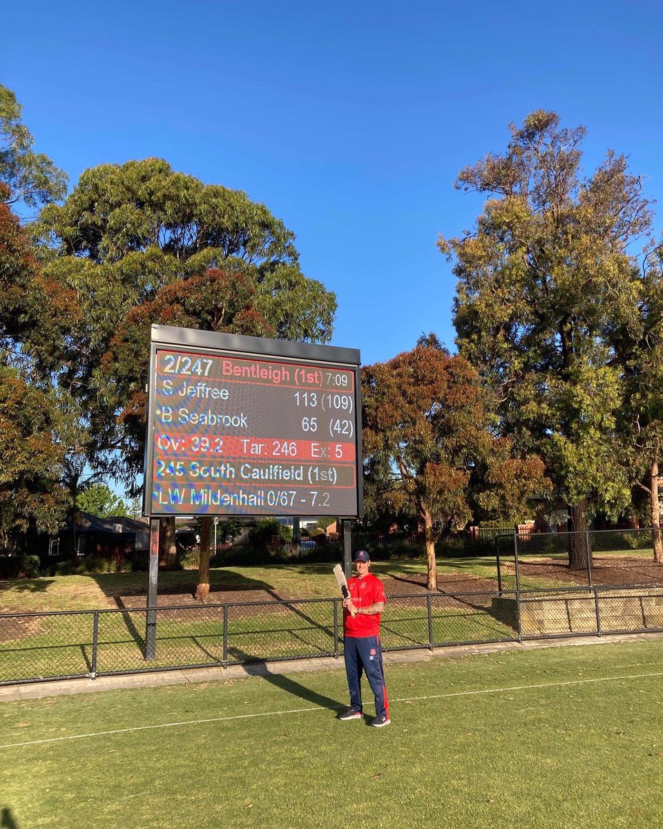 Bentleigh CC tweet media