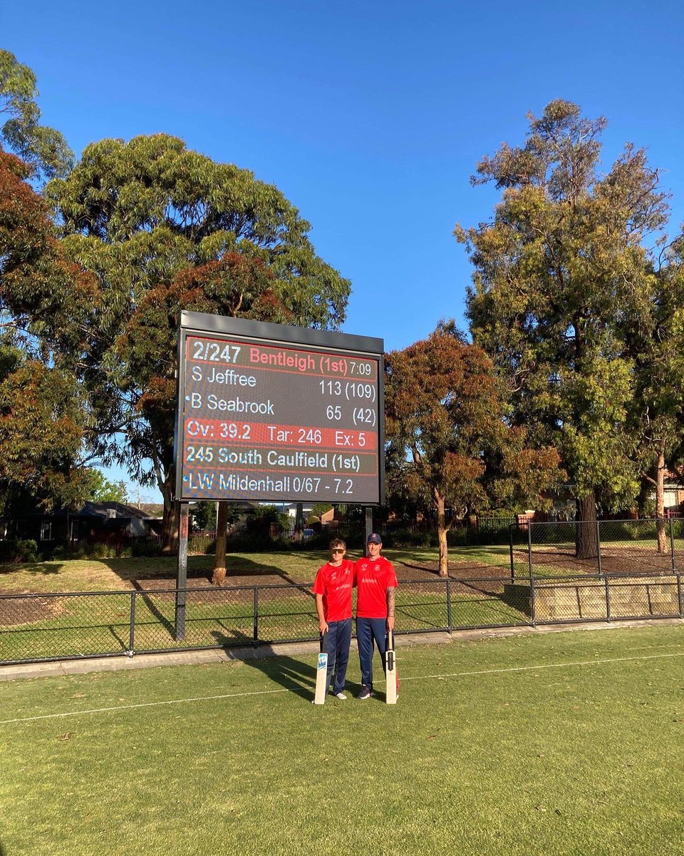 Bentleigh CC tweet media