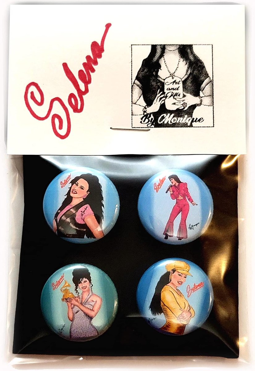 SELENA QUINTANILLA ART DRAWING SKETCH ONE INCH MINI BUTTON PIN SET OF FOUR 7KJZJT0

https://t.co/nqDWRYCR4B https://t.co/Fc3hqBttaf