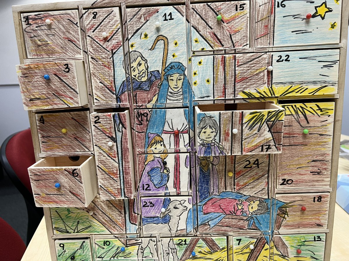 WisemanEaling's tweet photo. Simply marvellous Advent calendars from our wonderfully talented pupils @DOW_Ed_Service @WisemanFaithLif @EalingLearning @WestminsterJP @CardinalNichols https://t.co/EYXLNd0g6K