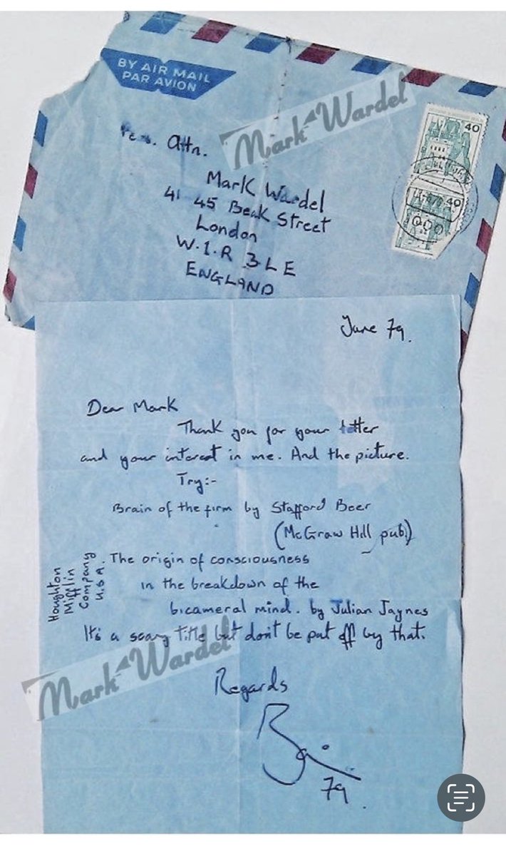 @davidbowie_news Definitely the letter he wrote to me from Berlin in 1979