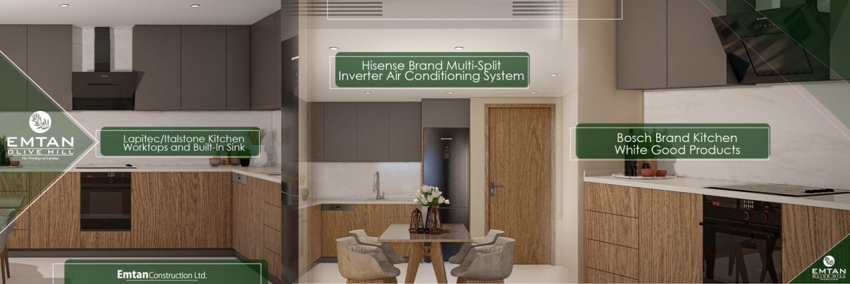emtancons's tweet photo. World brands Bosch and Hisense products have been preferred for your quality in our Olive Hill project💎
.
.
📲+90 546 991 90 90/ +90 548 853 02 49
📍 Kyrenia - North Cyprus/ Girne - Kuzey Kibris
.
.
.
#luxuryrealestate #rentalproperty #exterior #bungalow #swimmingpool #furnished https://t.co/lzCp2O0qAe