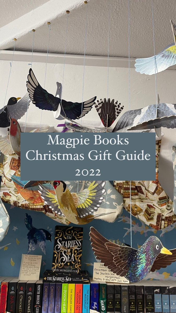 Head over to our Instagram stories on @/magpiebooksmalpas to see our Christmas Gift Guide