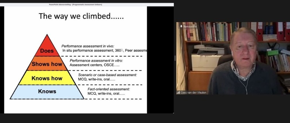 KainatJ45492122's tweet photo. Its an honour for The University of Lahore to welcome Prof Cees van der vleuten in 2nd session of the Advanced Course in Assessment Practices.He shared his insights on his pioneered concepts of Programmatic assessment. 
@DME_UCMD https://t.co/GeiNbU7m02