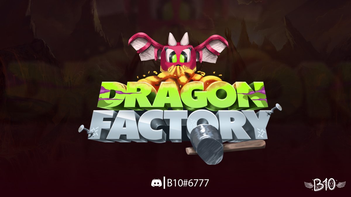 🚨 Logo Commission🚨 
 *Dragon Factory*🐉

⚠️Commissions are Open (just for 2 weeks)🟢

- Hi guys, sorry for the inactivity, I have been focusing on my studies lately and I would like to renew my energy by making some logos🙂

📩to order DM on Discord: B10#6777
#RobloxDev #ROBLOX