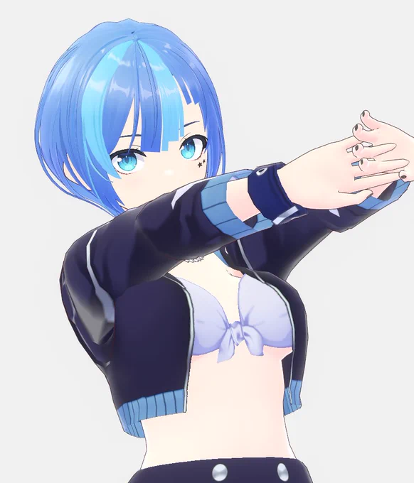 月東エマ 3DVRoid オリジナル3Dモデル #オーバードール #VRoid 