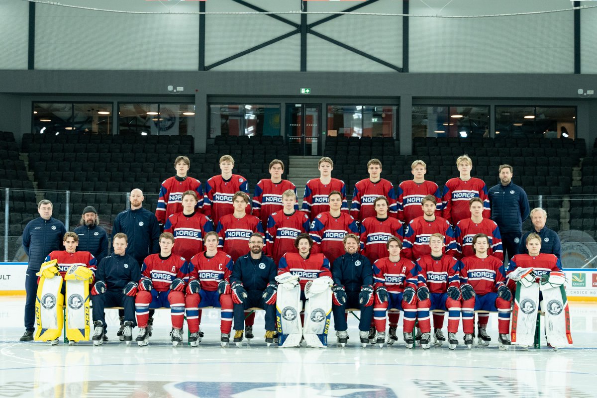 I dag skal det avgjøres! 🫣
Blir det Norge eller Kazakhstan som vinner U20-VM i Asker og får oppfylt drømmen om opprykk til A-VM? 

Opprykksfinalen spilles i Varner Arena i kveld kl 20:00 - Og denne thrilleren har du ikke lyst til å gå glipp av!

🎟: friskasker.ticketco.events/no/nb/e/norge_…