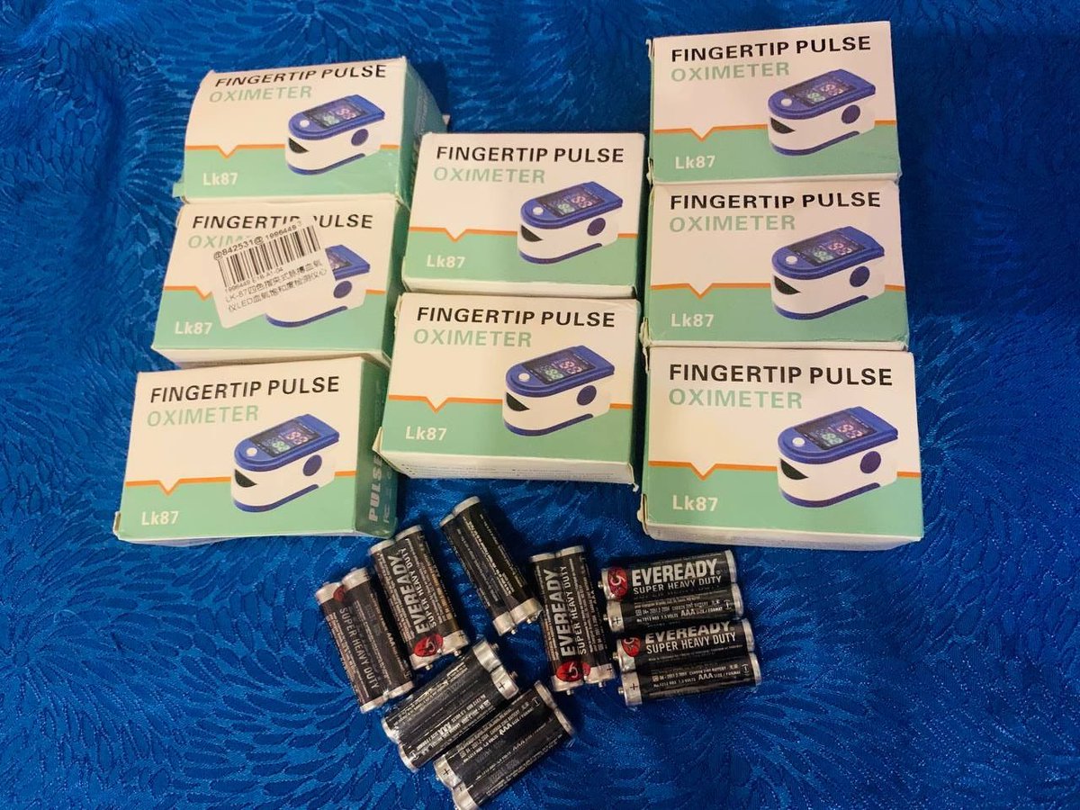 Finally the Pulse Oximeters arrived! With a grateful heart, we would like to thank the person behind this generosity extended to our growing family. SLMT Kaps🧡 We'll treasure your kind work and these equipments.

<a href="/SB19Official/">SB19 Official</a> #SB19 #MedicTeamWYAT
#ATINTIONMEDIC