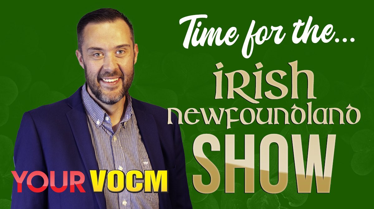 Join <a href="/RadioGregSmith/">Greg Smith</a> for the #IrishNL show. Now till 1pm. 

📞 273-5211 / 1-888-590-8626