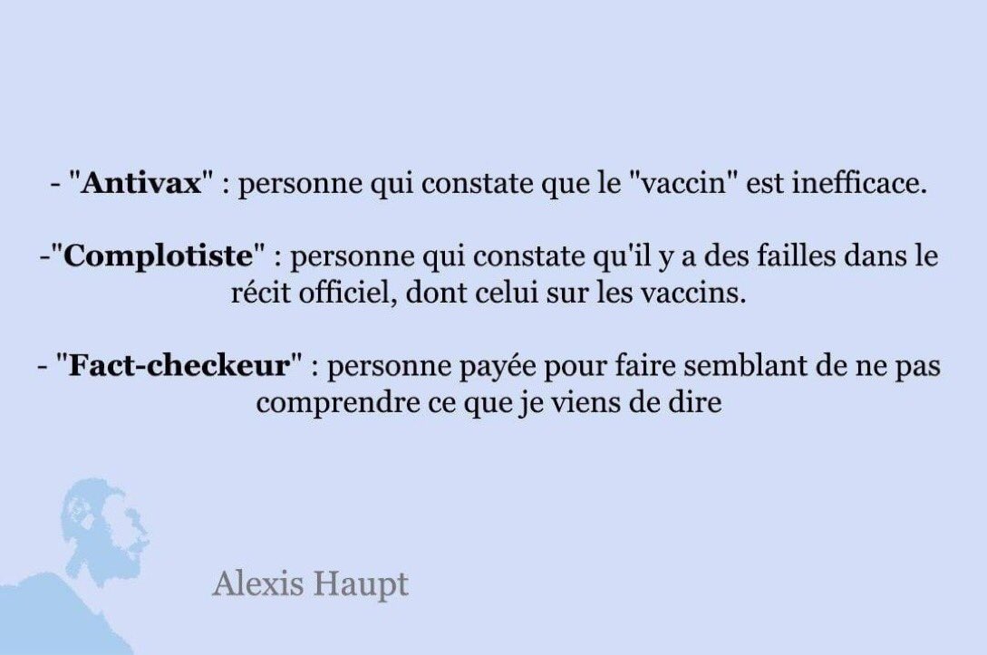 Tout est dit…