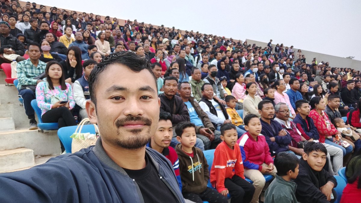 sengkrabirth's tweet photo. PA Sangma Sports Complex https://t.co/TFCUaByoro
