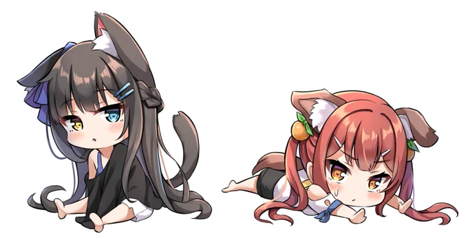 C101にて頒布予定のアクキーのミニキャラ達です!翠、柑夏、杏華、佳乃の4人です現物もうすぐ届くと思うので届いたらそちらもお見せします～ 