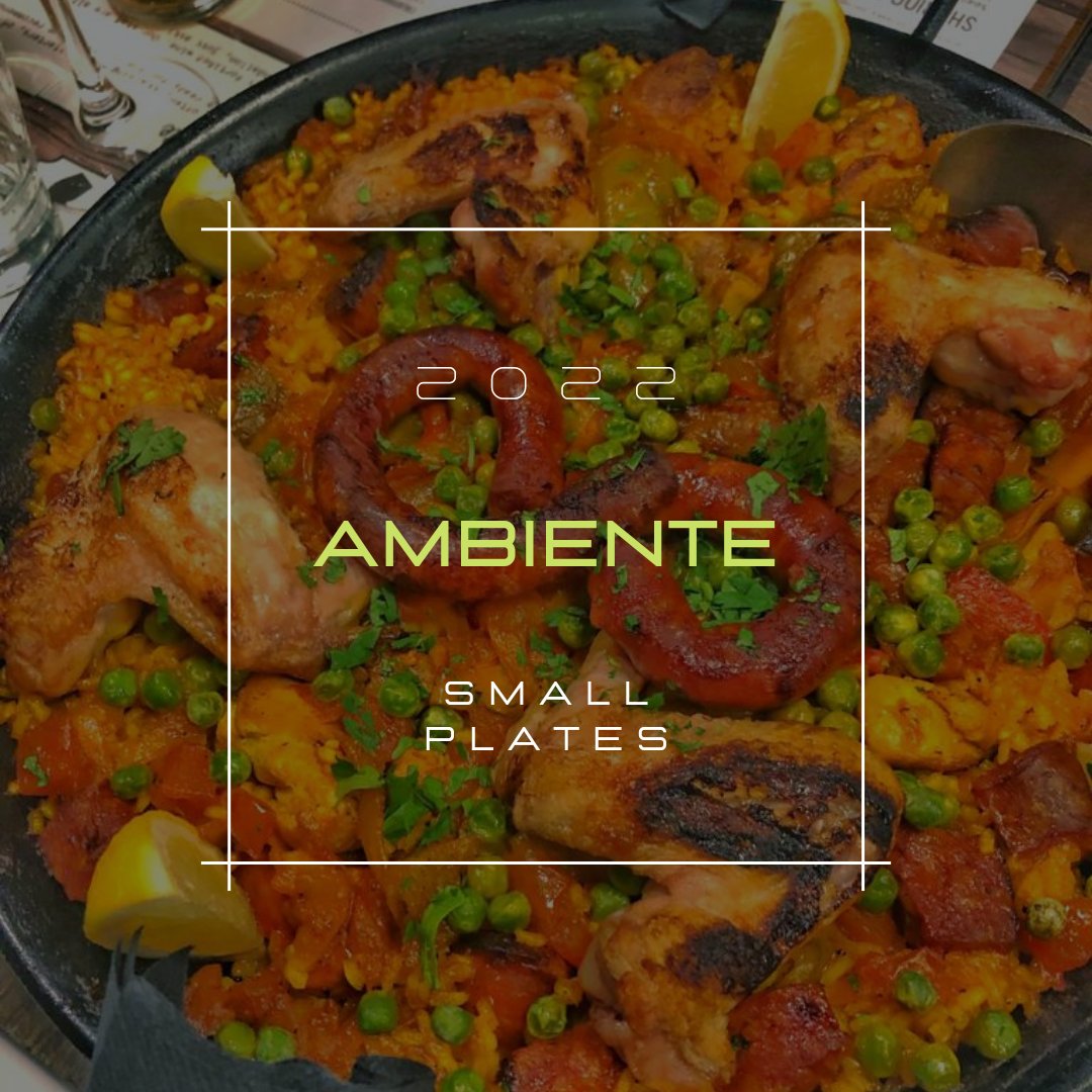 LeedsIndulgence's tweet photo. Best of Leeds 2022

Top 3 Small Plates:
▪️Ambiente @ambientetapas

▪️Bundobust @Bundobust

▪️Stuzzi @stuzzileeds 

#Leeds #BestofLeeds2022 https://t.co/YcP152x24U