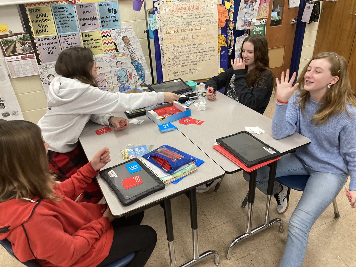 Part 2- We had some fun playing good, old-fashioned board games our last day before winter break #gkcogs