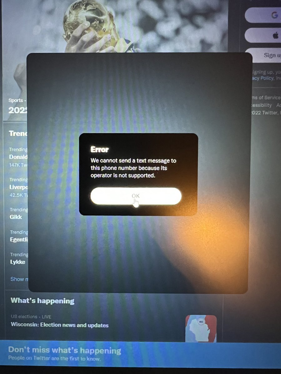 janhenrikdotcom's tweet photo. Can’t sign in to @Twitter on a new device because they don’t support my mobile phone operator. 

Welp, time to update my MFA setup. 

Businesses who rely on break-glass accounts with SMS for MFA for crisis and emergency communications in Norway should probably do the same. https://t.co/H9oVR1GnN9