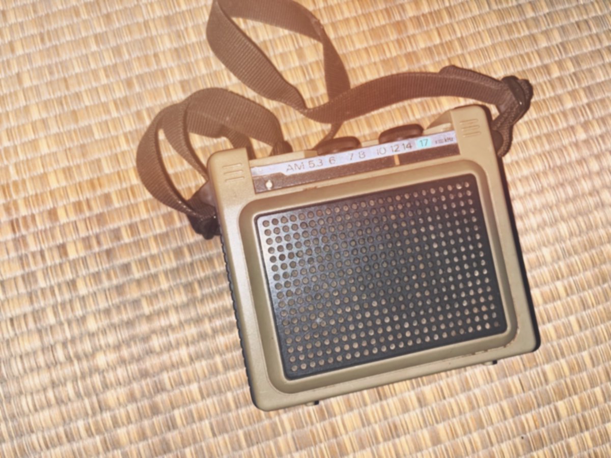 sakisoofficial's tweet photo. おばあちゃんが毎日使っている年代物のラジオ。
嫁入り頃に買ったんだとか。
レトロ可愛いよね。 https://t.co/MrqwvX1P24