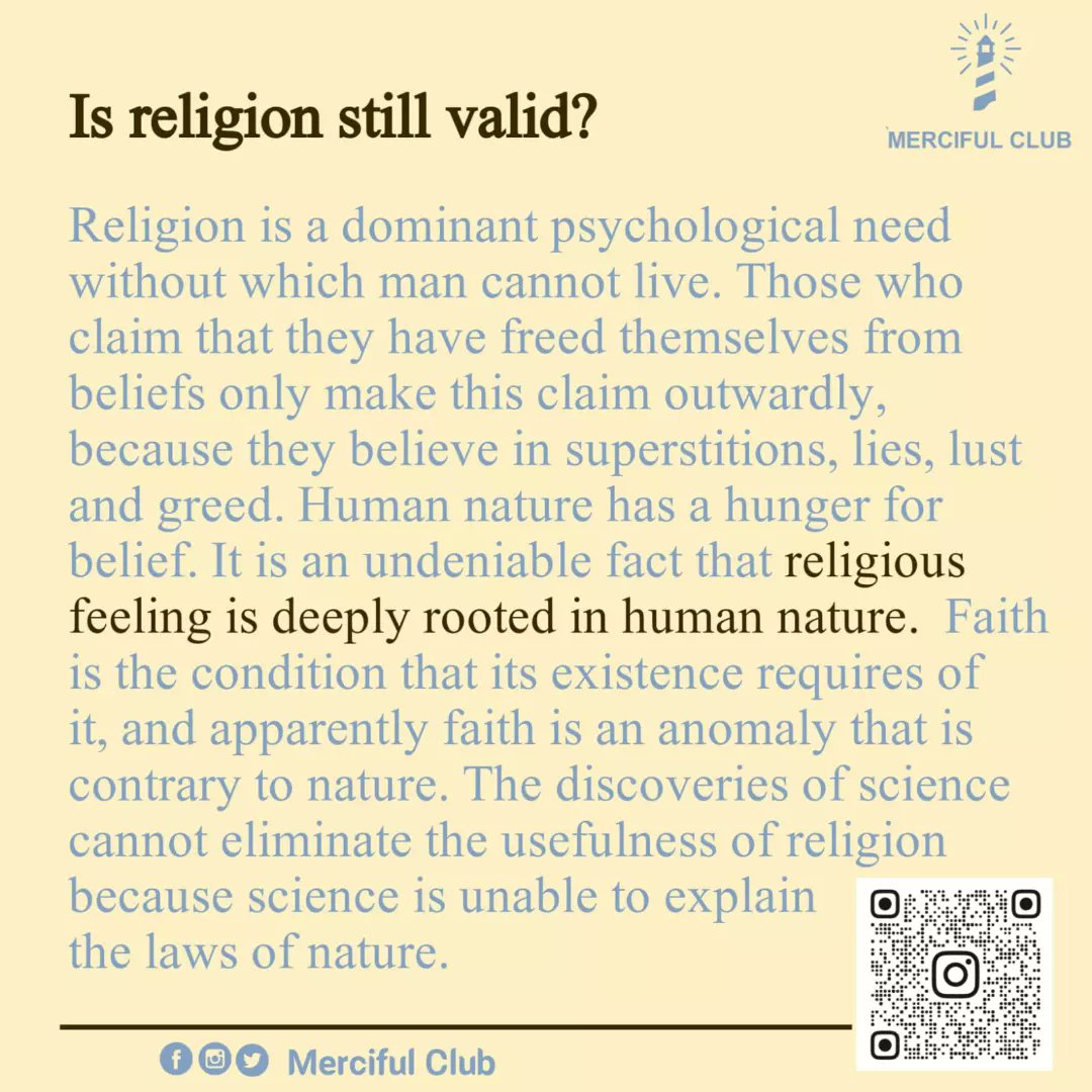 MercifulClub's tweet photo. Is religion still valid? 
.
.
.
#religion #Islam #mercifulClub https://t.co/11L9QreS6B
