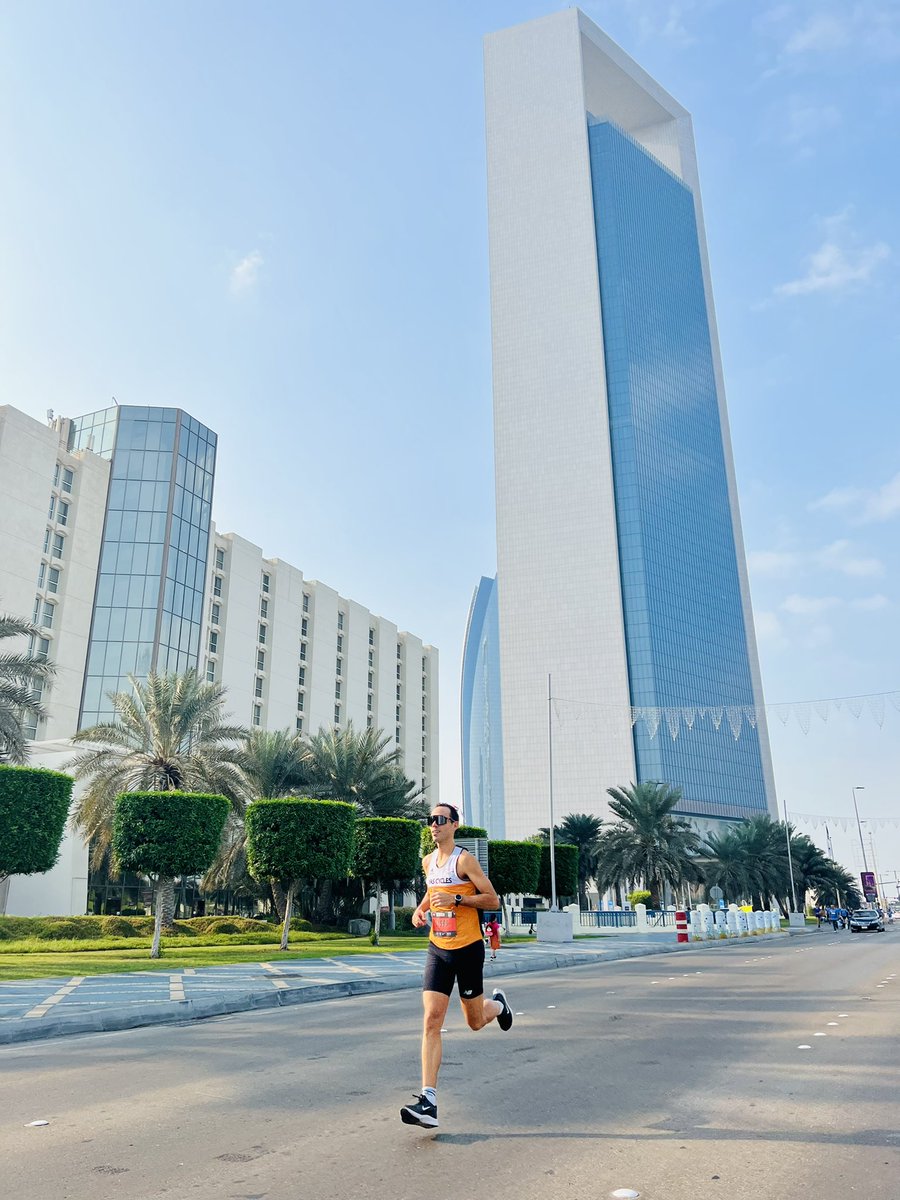 jsellesl's tweet photo. What an absolute pleasure to run the 5km race from @ADNOCGroup and @AbuDhabiSC this morning. Great atmosphere and beautiful airshow along the way 🛩🇦🇪🛩
Coming in 🥇 but it’s all about staying healthy and active in life 🙏 #adnocmarathon #ADNOC #abudhabi #shortdistance #5krace https://t.co/ofhXyHm8dW
