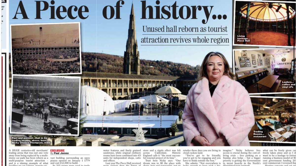 Paul Jeeves (@pjeevesie) on Twitter photo Spent a great day <a href="/ThePieceHall/">The Piece Hall</a> chatting to @NickyChanThomDL about how arts, culture & heritage can really drive the levelling up agenda - oh and <a href="/NoelGallagher/">Noel Gallagher</a> reveals what links Halifax to <a href="/rockinrio/">Rock in Rio 🎸</a> festival 🎸All in today’s <a href="/Daily_Express/">Daily Express</a> Spent a great day <a href="/ThePieceHall/">The Piece Hall</a> chatting to @NickyChanThomDL about how arts, culture & heritage can really drive the levelling up agenda - oh and <a href="/NoelGallagher/">Noel Gallagher</a> reveals what links Halifax to <a href="/rockinrio/">Rock in Rio 🎸</a> festival 🎸All in today’s <a href="/Daily_Express/">Daily Express</a>