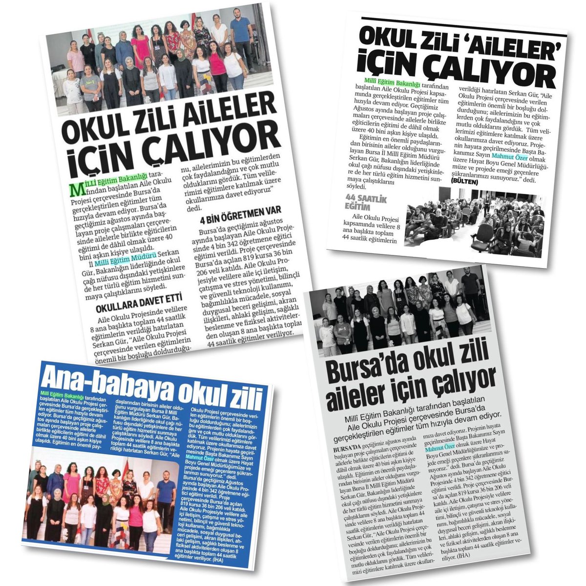 bursailmem16's tweet photo. 📌 Bursa'da Okul Zili "Ailelerimiz" için Çalıyor!

👨‍👩‍👦Aile Okulu Projesi kapsamında Bursa’da gerçekleştirilen eğitimlerle 40 bini aşkın kişiye ulaşıldı.

@tcmeb @serkangur_bursa https://t.co/lquFiCHM6Z