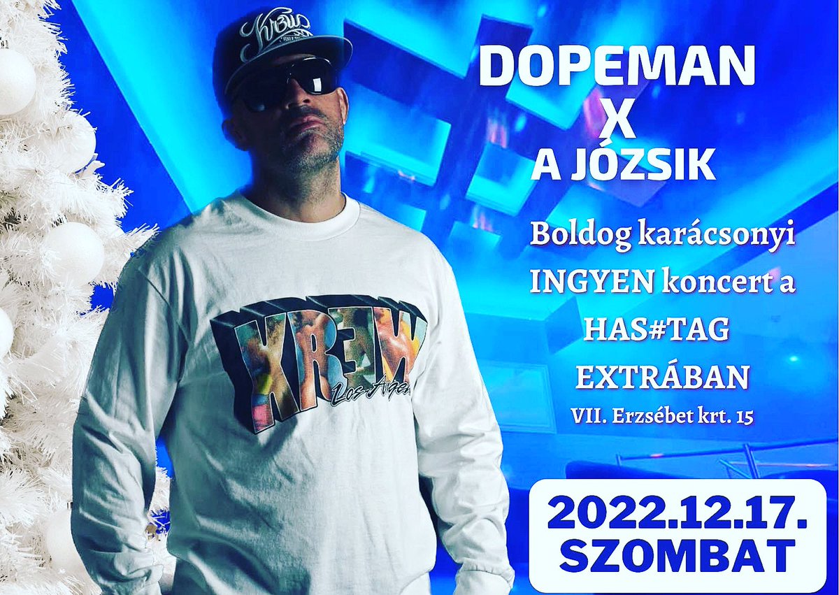DopeManLaci's tweet photo. #maeste #dopeman #koncert #hashtagextra #freeentry #magyarrap #élőzene #livemusic https://t.co/uvRj9Xe99p
