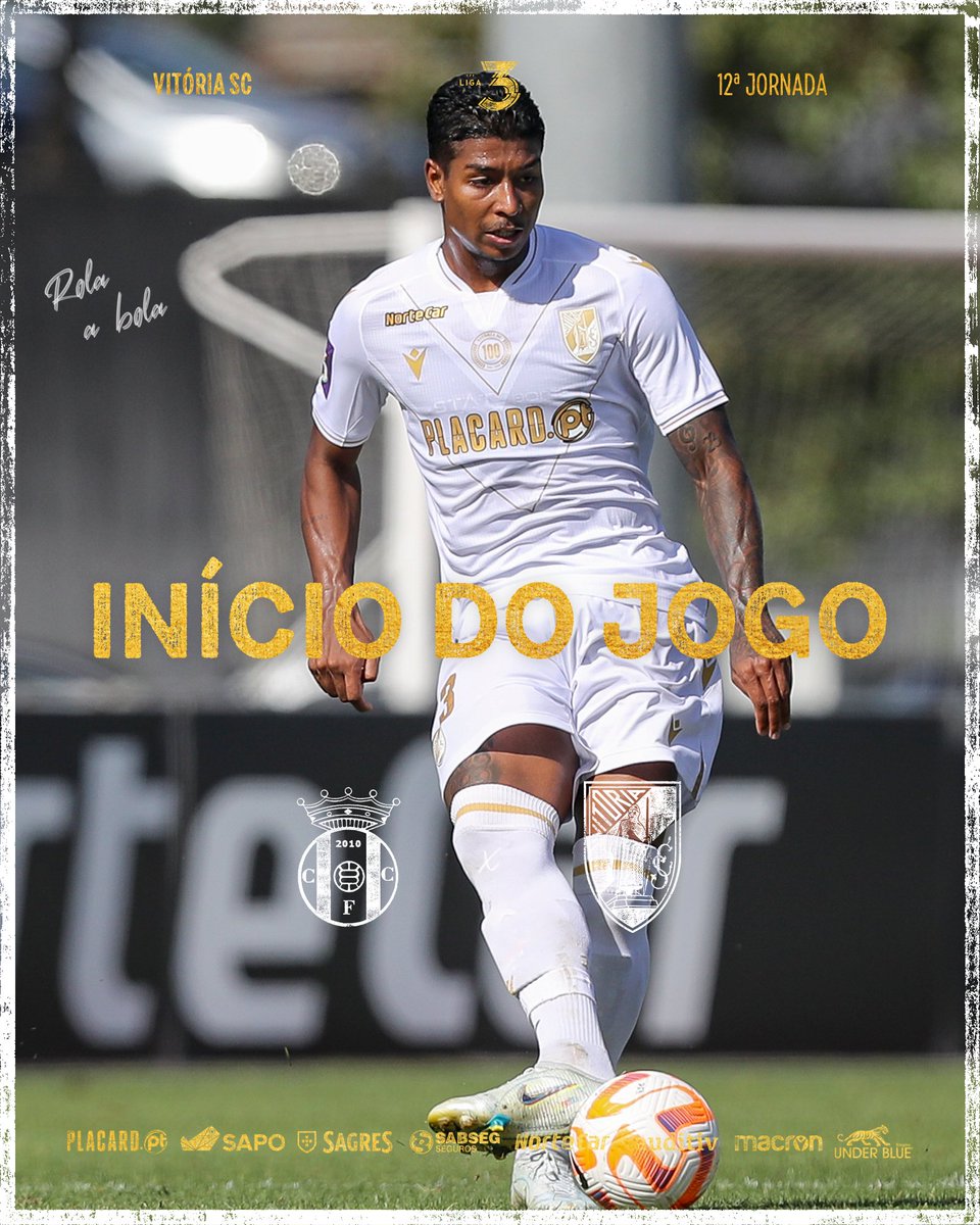 VitoriaSC1922's tweet photo. | APITO INICIAL - KICKOFF |
1’ Vamos, #Conquistadores ⚫️⚪️
#AHistóriaDaMinhaVida #CFCVSC https://t.co/FVeOyesvdX