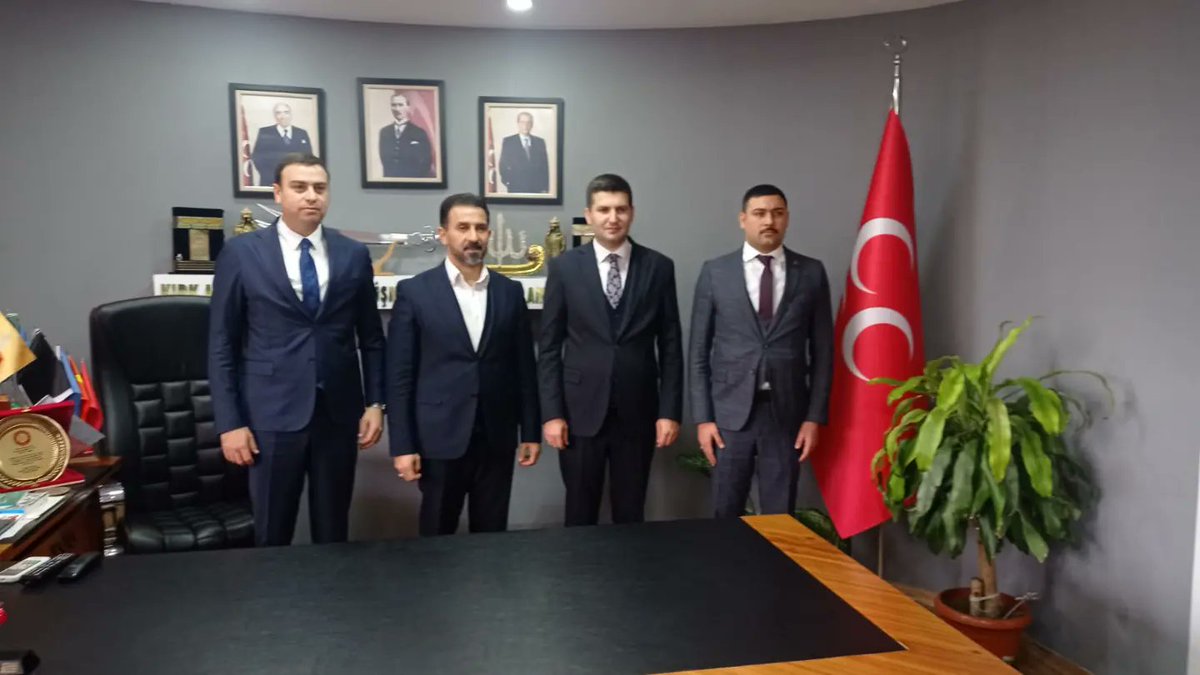 AlihanDoner's tweet photo. Ülkü Ocakları Genel Başkanımız Sn. Ahmet Yiğit Yıldırım Beyefendi, Liderimiz Sn. Devlet Bahçeli Beyefendi'nin teşrifleriyle 18 Aralık 2022 Saat 15.00'te gerçekleşecek olan Mersin açık hava toplantımız öncesi bölge ziyaretleri kapsamında MHP Hatay İl Başkanlığını ziyaret ettiler. https://t.co/ANGBrveNqW
