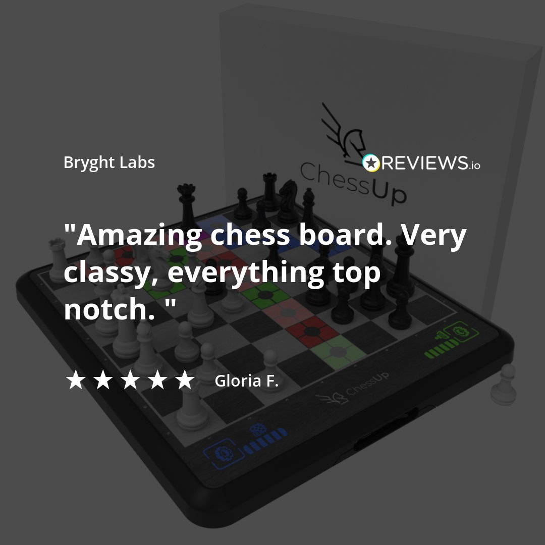 #ChessUp's premium materials and design will impress all of your opponents!

Available for purchase today at playchessup.com