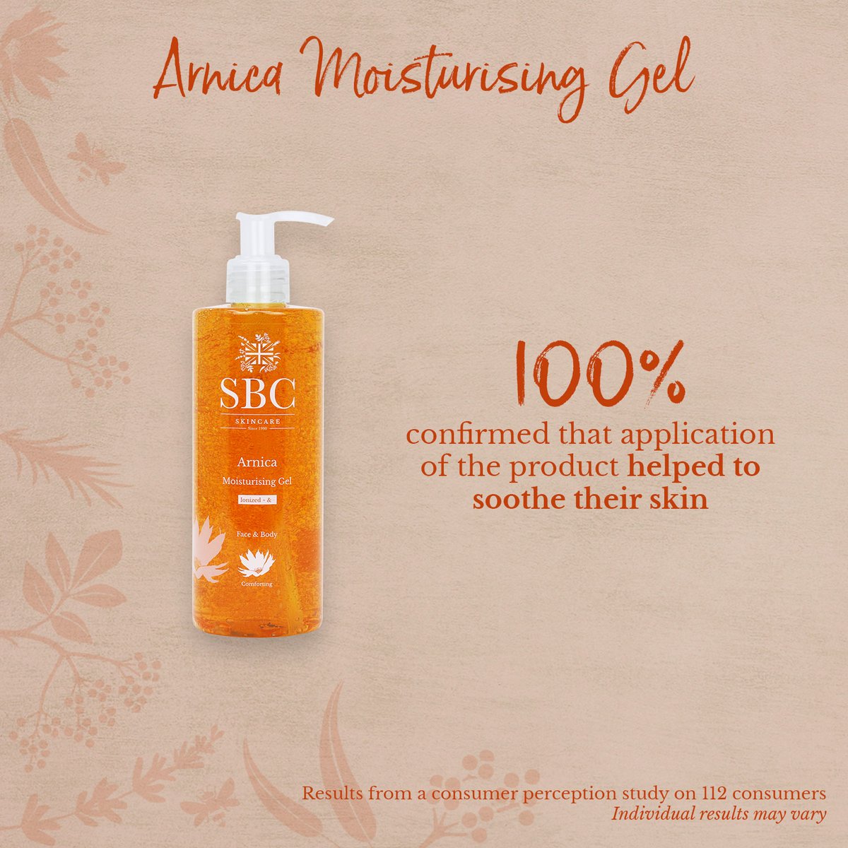 SBConQVCuk's tweet photo. We couldn’t do an Arnica TSV without our best-selling, signature formula!
Our multi-award-winning Arnica Moisturising Gel is ideal for use pre and post-physical activity 🏃 to relieve feelings of fatigue and restore long-lasting comfort!
#qvcuk #qvcshow #sbcskincare #arnica https://t.co/bWSDKHkL4I