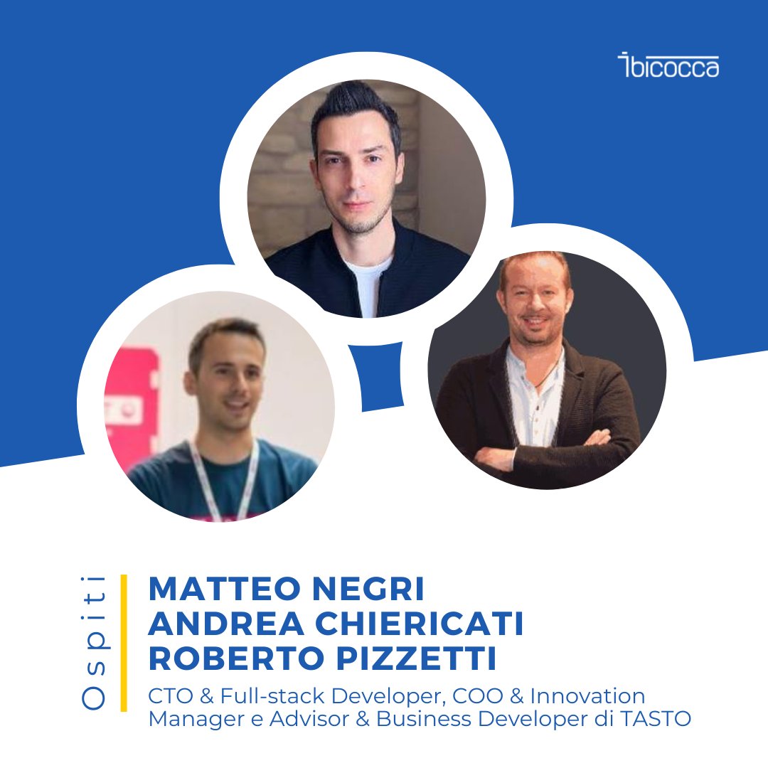 🚀Questa settimana è iniziata con i ragazzi di Tasto, la startup che digitalizza i processi degli operatori del mercato del vino

💡Mercoledì si è tenuta l'ultima iCLass del nostro <a href="/FEhrenheim/">Francesco Ehrenheim</a> 

⚖️ Giovedì abbiamo chiuso con <a href="/Aetheros/">Hoang Huynh</a> che ci ha parlato del concetto di valore