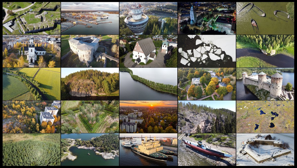 I was digging my photo archives and decided to make a contact sheet out of my drone photos. I've been flying a bit more than two years now. #djimavicmini
