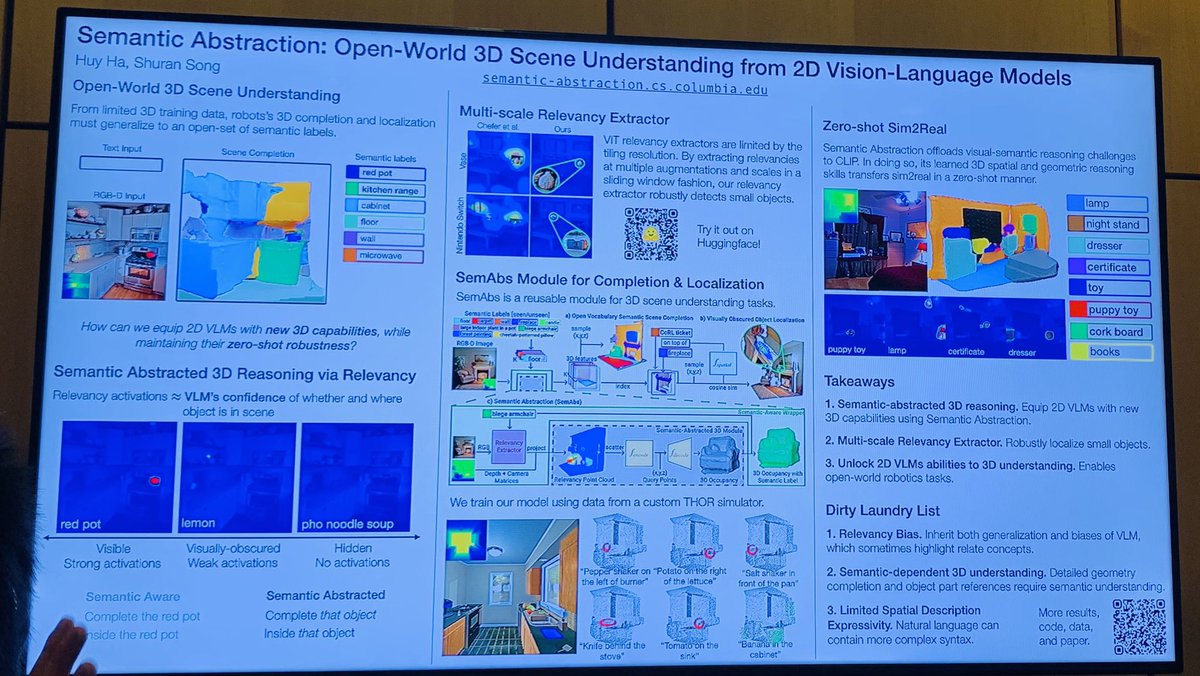 DRezazadegan's tweet image. Interesting talks, posters, demos and #networking events at #CoRL2022 !
#robotlearning #AI #Robotics