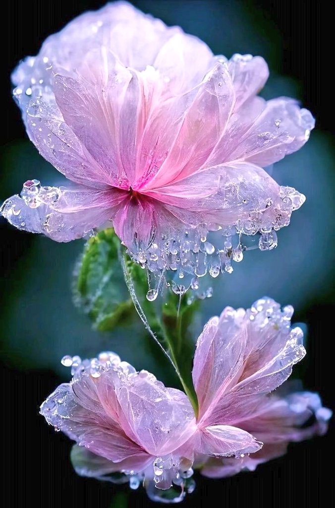 Frozen Pink Flowers 🌺🌺🌺🌺...

#flowers #TwitterNatureCommunity