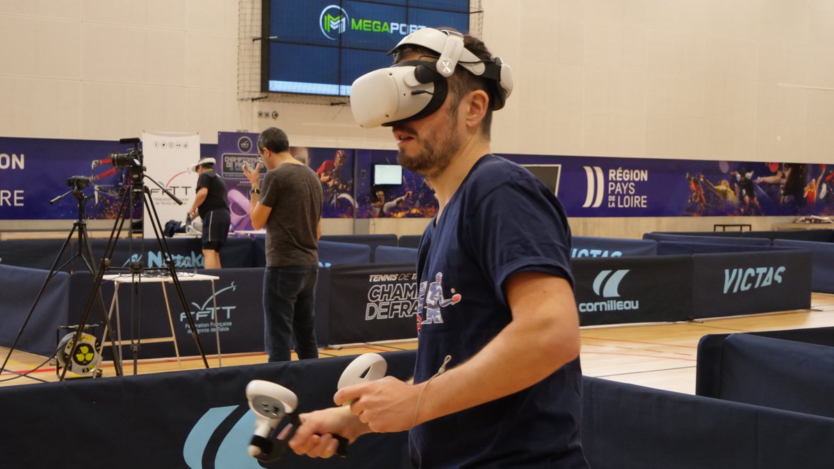 ffttofficiel's tweet photo. 📍 La compétition reprendra à 13h30 notre chaîne YouTube ➡ https://t.co/HKHwQWLKpO
#PingVR @ElevenVR https://t.co/6ttdgDg04Z