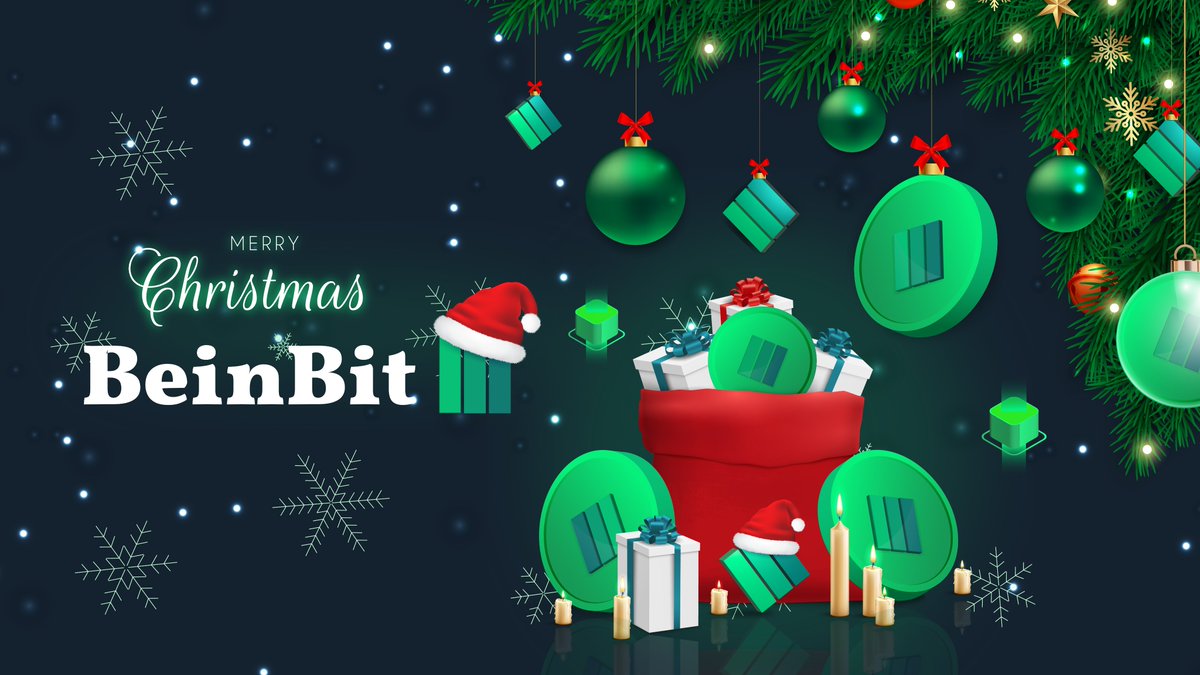 BeinBit's tweet photo. 🎄 MERRY CHRISTMAS 🎄
Let us have some good time...
Here is your chance to win 100 USDT...
All you have to do is....
1-Follow
2-Retweet
3-Tag you best three friends
4-Tell us what you want to see in our exchange
#Beinbit https://t.co/2Mp5ZyhiZl