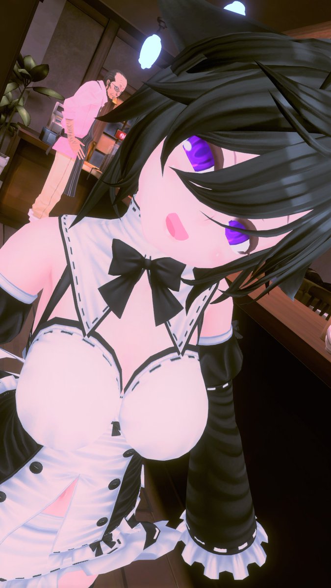 Keyary2's tweet photo. How may I  serve you owo
#VRChat https://t.co/fWrVUOb8is