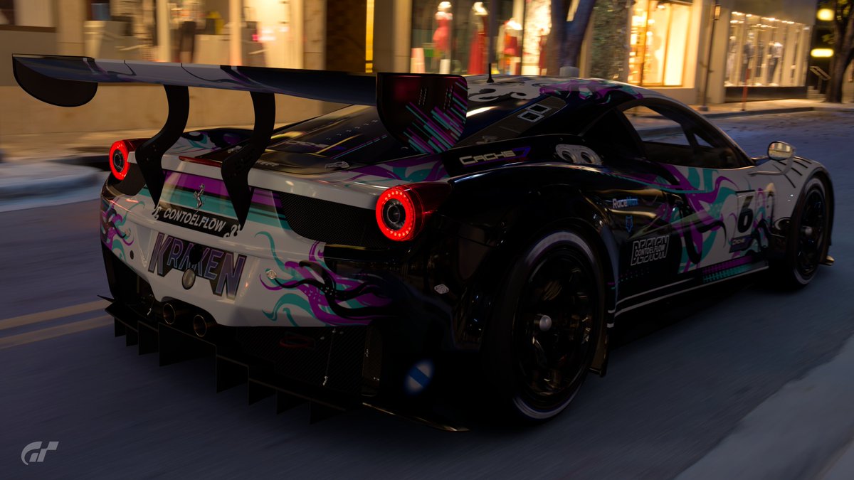 Con_ToEl_Flow's tweet photo. FERRARI 458 ITALIA GT3
@KrakenStainsGT en @thegranturismo #granturismo #ferrari458 #ferrari458italia #ferrari #gt3 #granturismo7 #granturismophotography #scapes #scapesgallery #photography  #designcars #races #GTSLivery #granturismodesign
#carliverydesign #carsdesign https://t.co/E3YLikTOoG