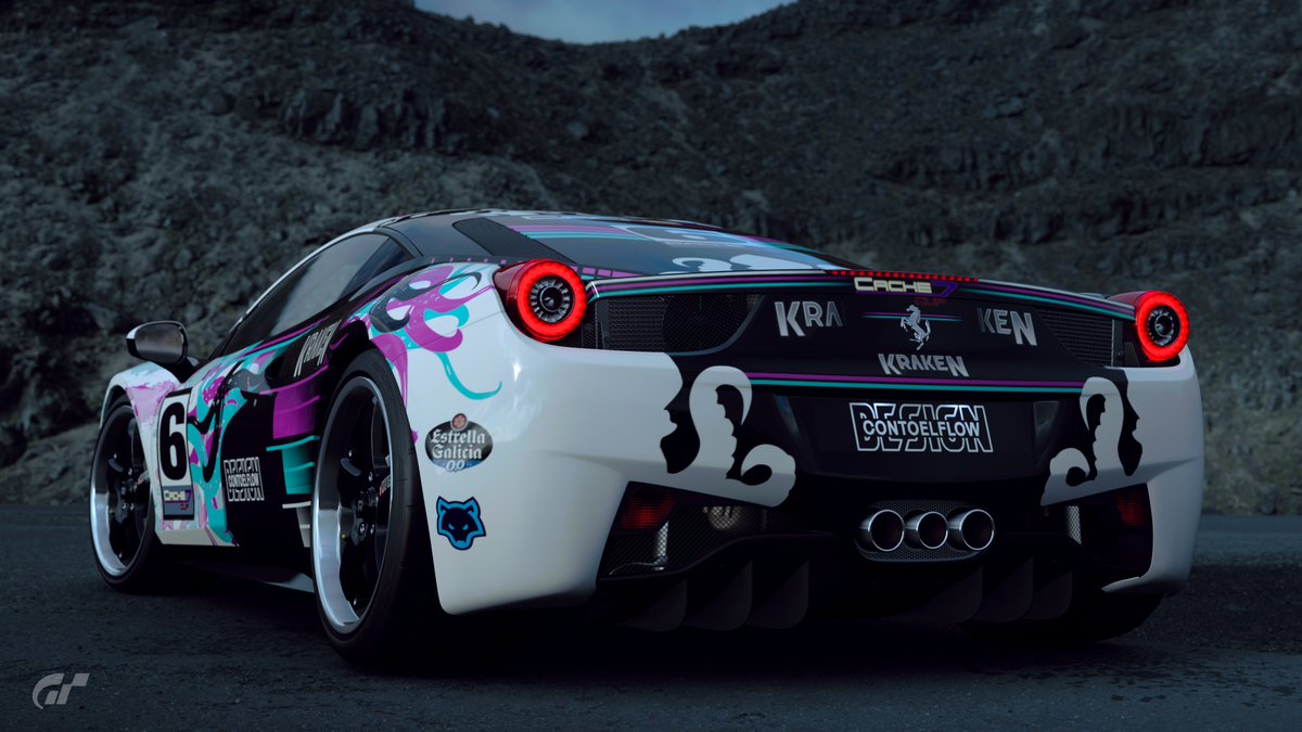 Con_ToEl_Flow's tweet photo. FERRARI 458 ITALIA '09 @KrakenStainsGT
 en @thegranturismo #granturismo #ferrari458 #ferrari458italia #ferrari #granturismo7 #granturismophotography #scapes #scapesgallery #photography  #designcars #races #GTSLivery #granturismodesign
#carliverydesign #carsdesign https://t.co/eIiBnkTabz