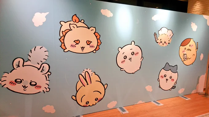 ちいかわの人気すごかった… あとハリポタショップもあった☺️☺️☺️ 