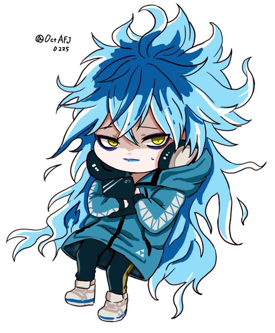 友とやったミニキャラワンドロのイデ氏 