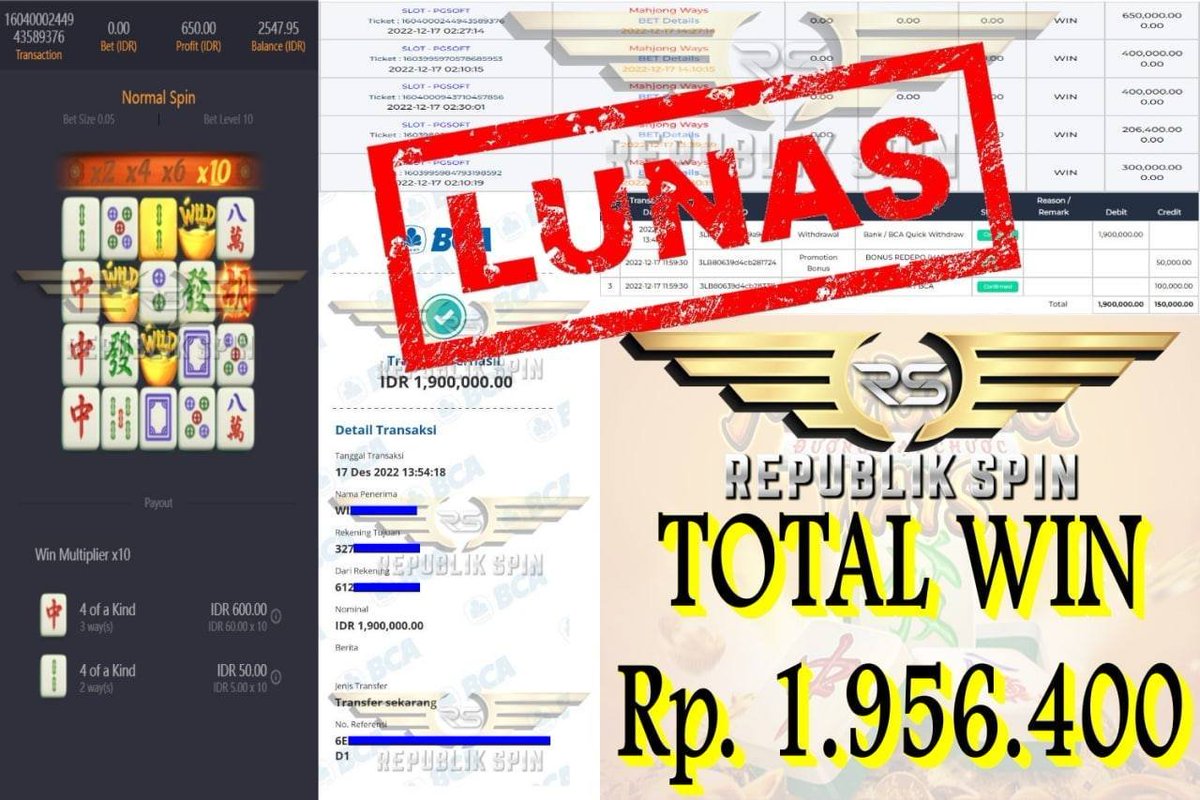 BonusNewMember's tweet photo. Selamat kepada Juragan Spinner #REPUBLIKSPIN
yang berhasil mendapatkan JACKPOT dalam games
#StarlightPrincess di Provider #pragmaticplay 
User : xxandi24xx
Total raihan Jackpot senilai Rp. 3.849.190
#slotgacorhariini #slotgames #worldaidsday2022 #pialadunia #WorldCup #Slotwallet https://t.co/zjXUXhkwGm