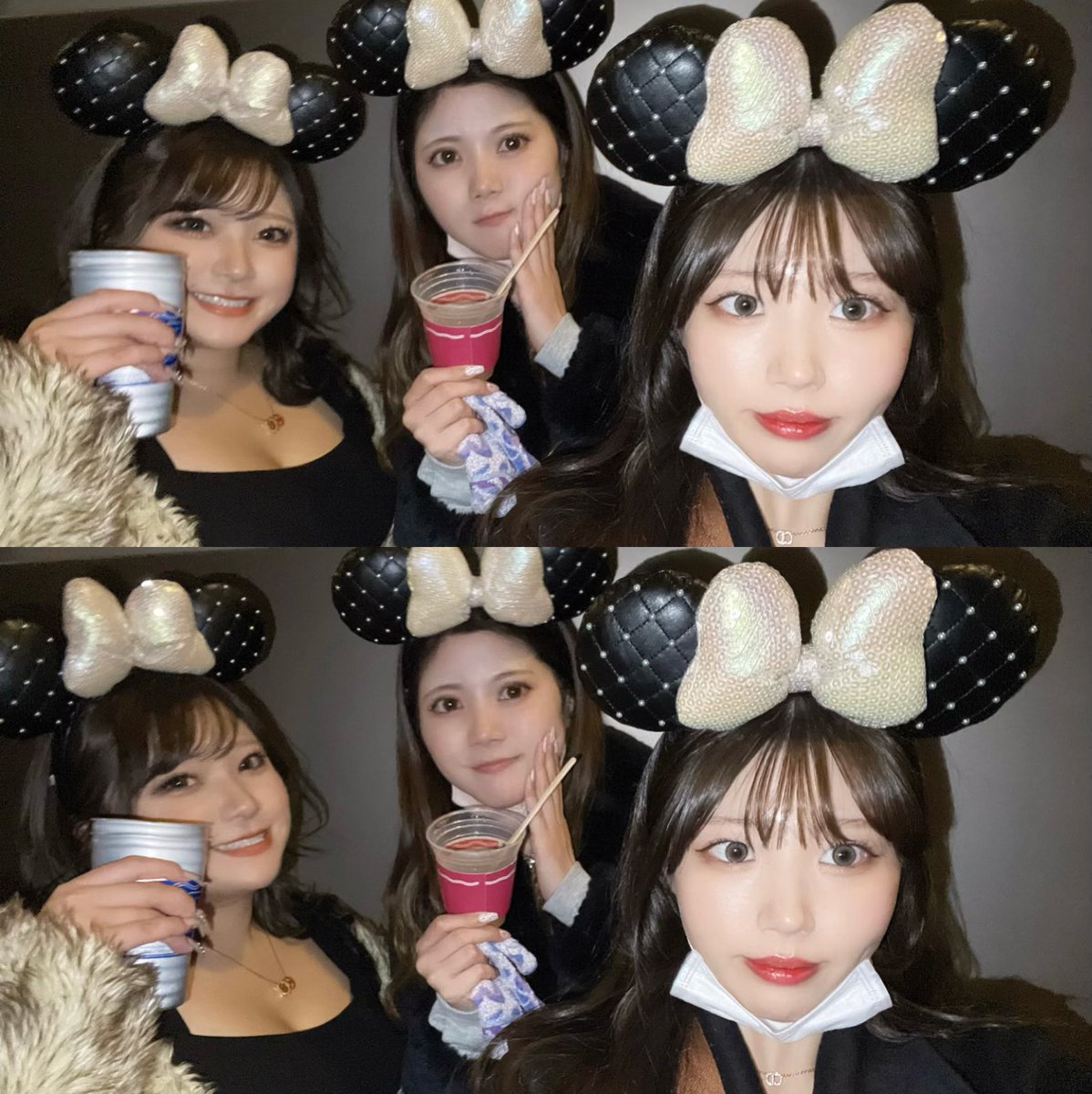 KyoYou2's tweet photo. クリスマスディズニー🎄

アトラクションも乗らず飲みつづけてた🍻 https://t.co/gF7Fxm4gXe