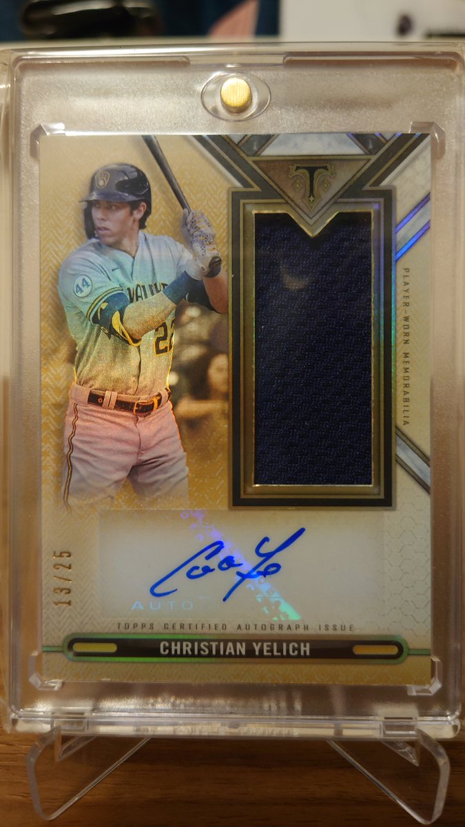 moyashi_sports's tweet image. 本日もお疲れ様でした。
#TripleThreads
#ChristianYelich
#2年連続wolfe引き
#去年も金今年も金