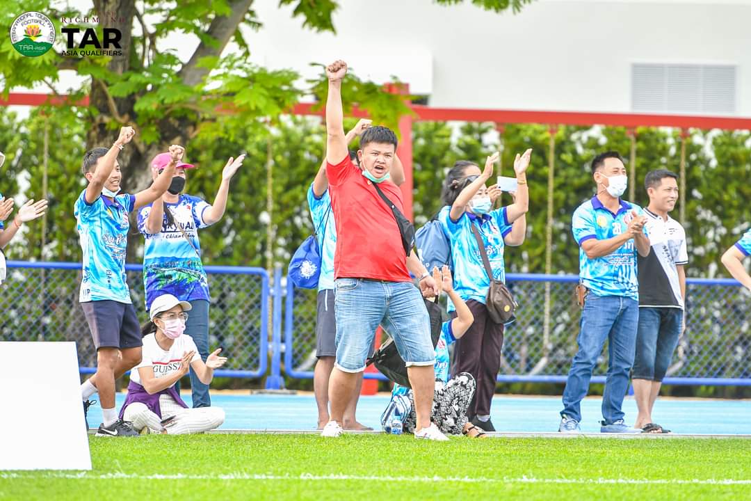 TARfootball_'s tweet photo. ✅ First day full of emotions 🤩

👊 Groups stage almost completed. More to show tomorrow! 

Here we go‼️⚽⚽

#TARasia | #TAR23 | @TARfootball_ https://t.co/w5BLNaDzTn