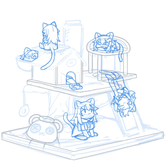 I'm drawing now but I'll rest soon bcuz these day of a headache 