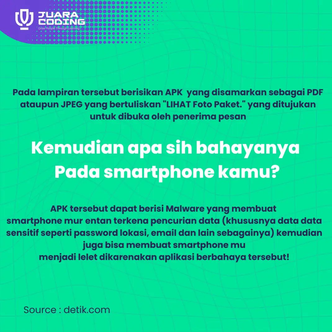 JuaraCoding's tweet photo. https://t.co/Z3Nf9YL1gt