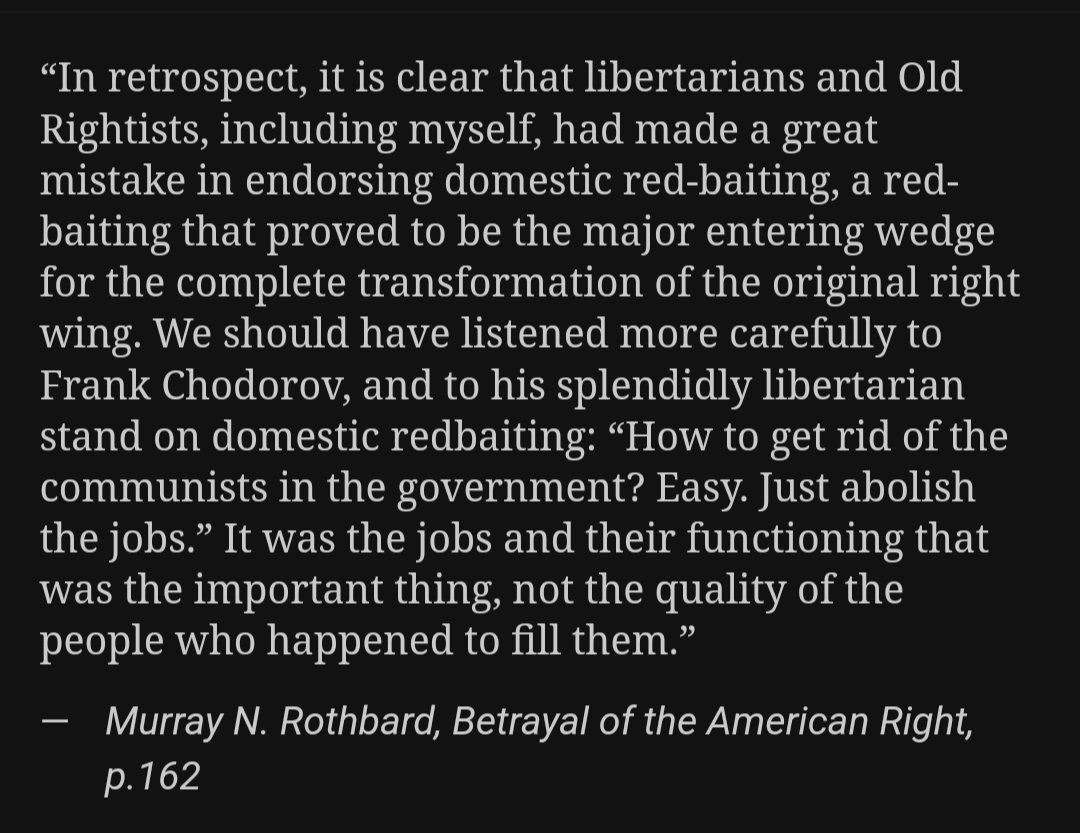 Conza's tweet photo. @stephanlivera @dab_chick @brockm As soon as I heard CATO 😂 #nuffsaid #explainseverything.
Hey, at least he agrees with Rothbard... 😅 https://t.co/JdRln10B1Y