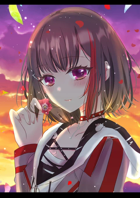 ⑮美竹蘭ちゃん誕生日イラスト。何故かこの時期は産んだ気持ちでセンチメンタル感じてます。おっきくなったね美竹… #いいねの数だけ今年描いた絵を振り返る 