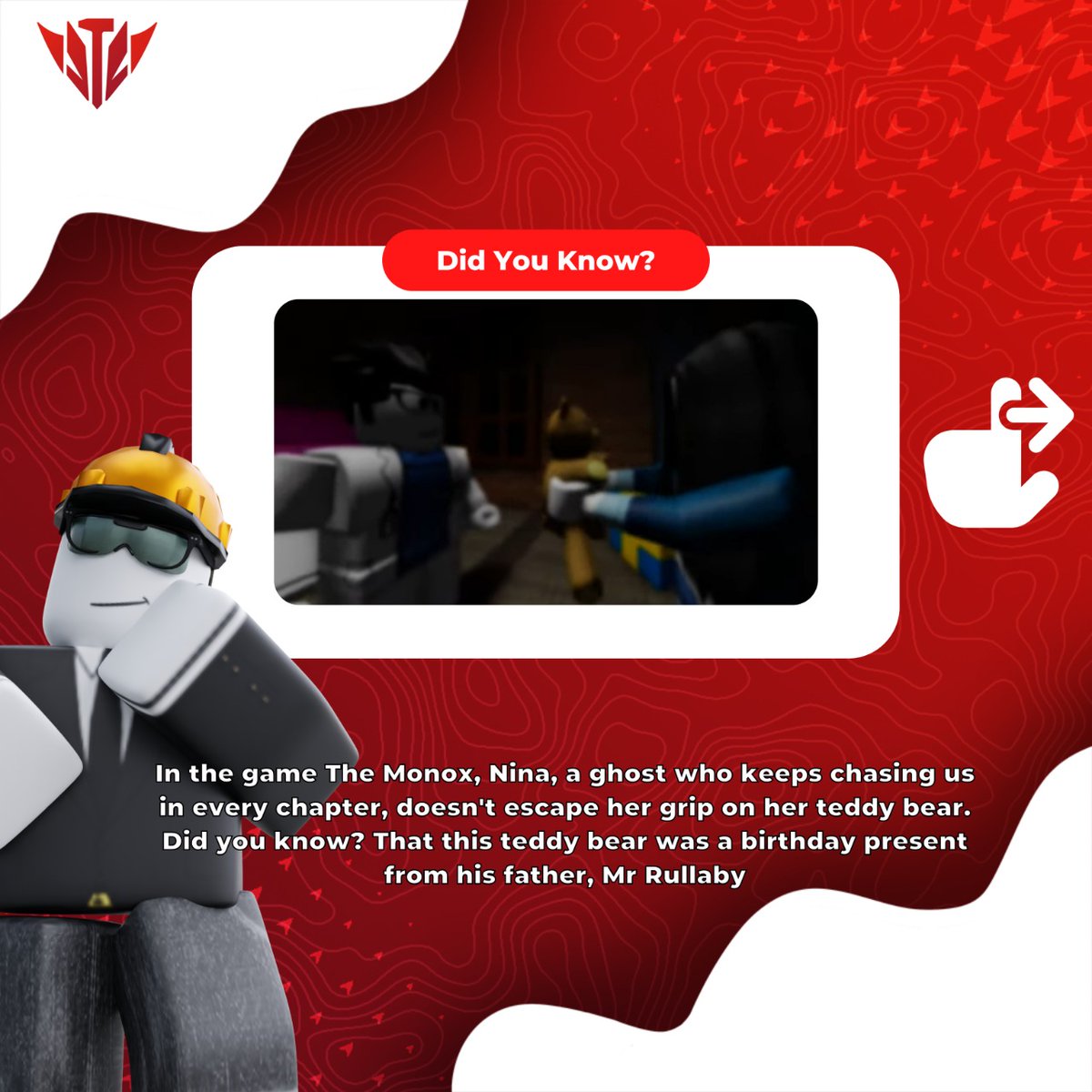 Nina, the senior high school student still playing a little cute teddy bear. But, that teddy bear
wasn’t a normal teddy bear, but it is special for her.
-
Please contact our E-mail if you want to do a corporation with us!
📧 msmanagement.id@gmail.com
-
#roblox #robloxhorror